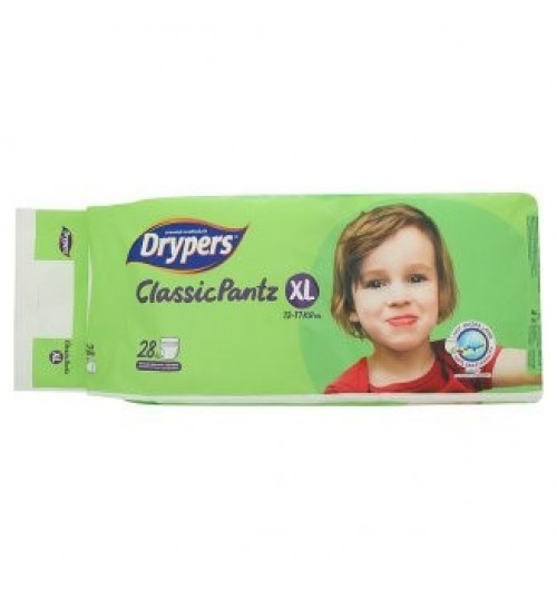 Drypers经典的特大号12-17公斤一次性纸尿裤