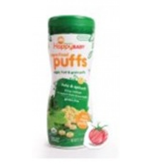 HAPPY BABY-有机芥兰及菠菜泡芙 