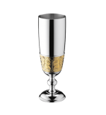 （尤指盛酒的）無柄高腳杯 - 镀金	