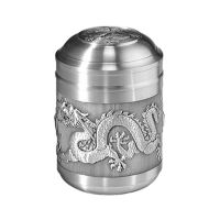 茶叶罐 （大）	（龙）