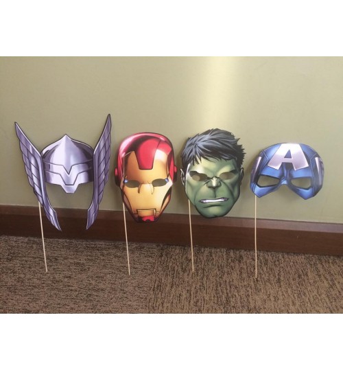 Avengers Photo Props