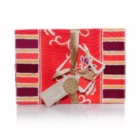 艳红咖啡杯具含6杯垫