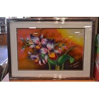 马来蜡染画(已含框架）