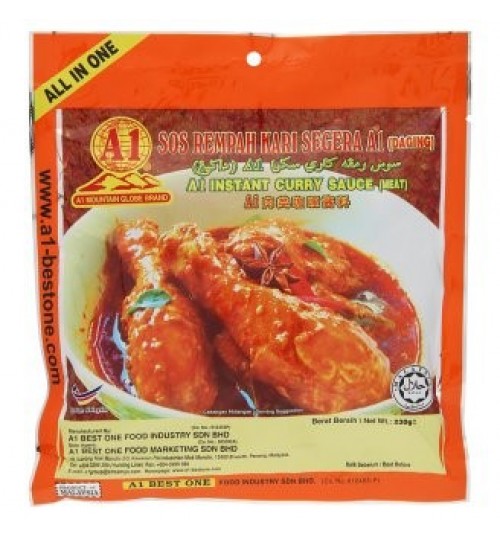 A1 商标肉类咖喱酱料