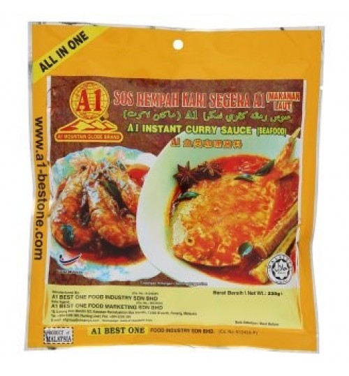 A1 商标海鲜类咖喱酱料